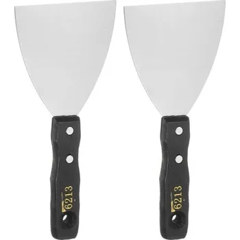 Malířská špachtle QUARKZMAN 2 kusy č. 6213 malířská špachtle, nerezová ocel, plochá velká špachtle, špachtle, kovová