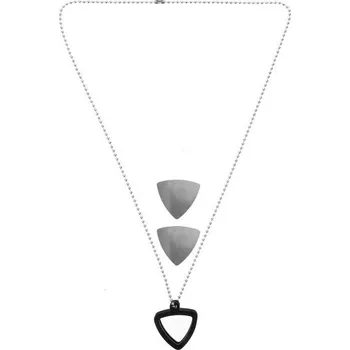 Příslušenství ke stanu 1 sada držáků na trsátka z nerezové oceli s silikonovým držákem. Praktický organizér na trsátka.