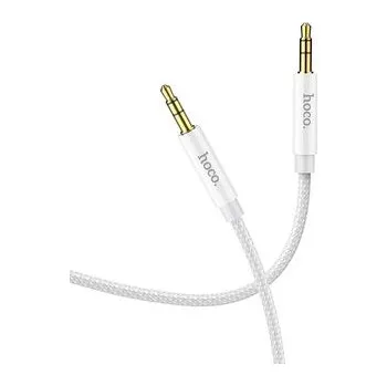 Počítač Audio kabel AUX 3,5mm jack – 3,5mm jack Hoco UPA19, 1 m, stříbrný - Hoco + zdarma možnost vyzkoušet a vrátit zboží do 30 dní
