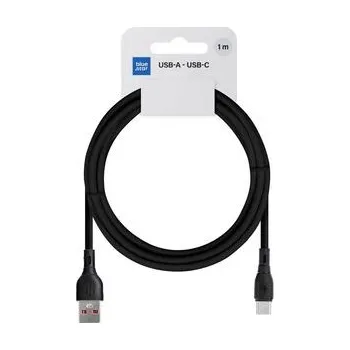 Kabel USB-A na USB-C Blue Star 3A 60W ECO 1 m, černý (PJ68-25-3) - Blue Star + zdarma možnost vyzkoušet a vrátit zboží do 30 dní