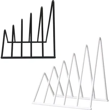 Knihovna Kovová stolní knihovna UBETTER, malá knihovna, stolní úložný organizér na časopisy a noviny