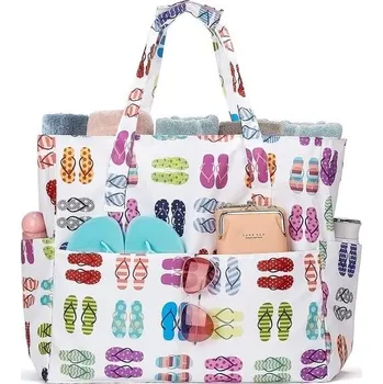 Školní batoh BISON DENIM Velká plážová taška se zipem