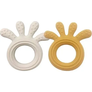 Yovell Baby Teether, silikonová hračka na prořezávání zoubků, kousátko bez BPA, kojenecké potřeby