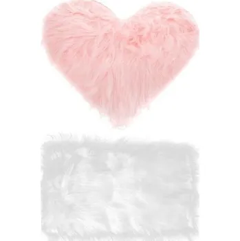 FRCOLOR 2 ks pozadí na nehty s srdíčky