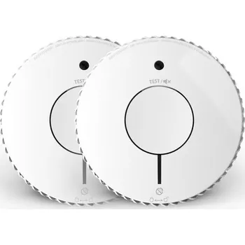 Sada domovního alarmu Optický detektor kouře AngelEye, balení 2 ks, NF baterie, 10 let, AE6620-FRR-T2 (Nová generace,