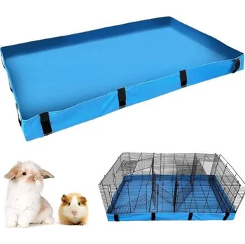 Podestýlka pro hlodavce Náhradní síťovaná základna pro klec pro malá zvířata, morčata, vodotěsná podestýlka do klece (klec