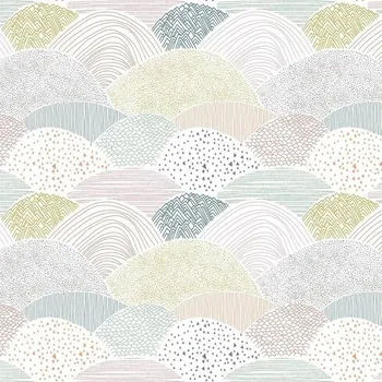 Tapeta Timeet samolepicí tapeta 39x300cm pruhovaná samolepicí fólie na nábytek pruhy barevná dekorativní