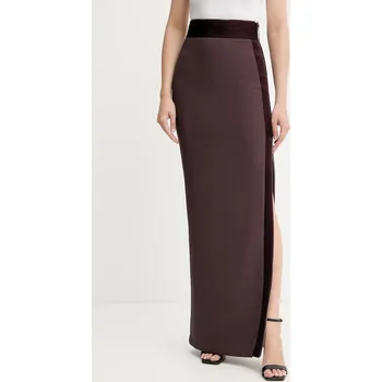 Dámská sukně Sukně Elisabetta Franchi GO11156E2 burgundské 93X, vel. 36