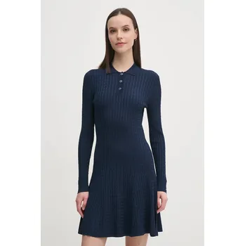 Dámské oblečení Šaty Tommy Hilfiger WW0WW44977 námořnická modř 59X, vel. M