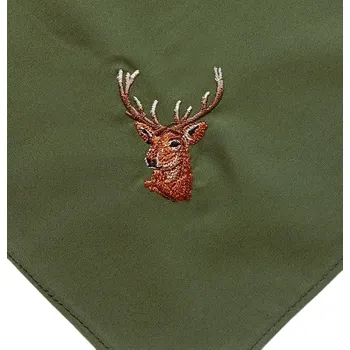 Pánský oblek HEDVA ČESKÝ BROKÁT Kapesník myslivecký BA 414 s výšivkou jelen č.6