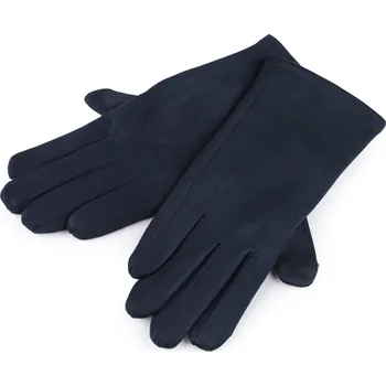 Rukavice Dámské rukavice přechodní, velké, 7 modrá tmavá