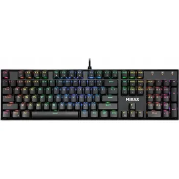 Mechanická klávesnice Defender Outemu Blue s RGB podsvícením