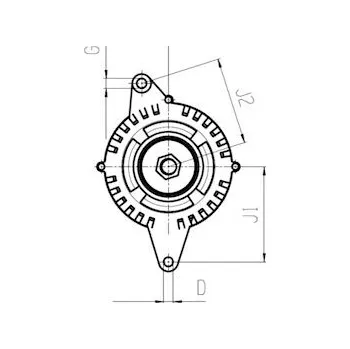 Alternátor Generátor HC-Cargo F 032 116 523