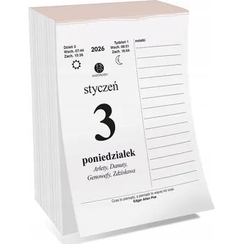 Kalendář Kalendář trhací 2026 kulinářské vademecum Velký