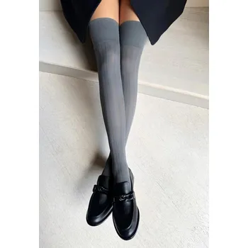 Dámské punčochy Veneziana ponožky Romina 80 den grafit univerzální