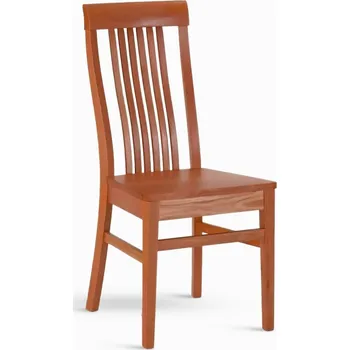 Jídelní židle TAKUNA – masivní, různé barvy, pevný sedák dub wotan