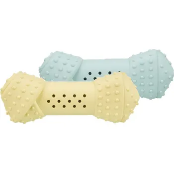 Hračka pro psa TRIXIE JUNIOR chladící kost 10 cm, přírodní guma