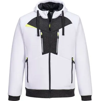 pracovní mikina PORTWEST Mikina DX472 se zipem POR-DX472WHRXL XL Bílá
