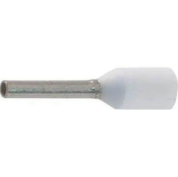 Síťový kabel Dutinka pro kabel 0,5mm2 bílá (E0508)