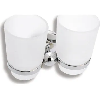 Držák na kartáček NOVASERVIS Držák na kartáčky a pasty Novaservis, chrom, 6157,0 6157,0