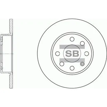 Brzdový kotouč Brzdový kotouč Hi-Q SD5103