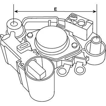 Alternátor Regulátor generátoru HC-Cargo F 032 331 633