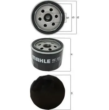 Olejový filtr Olejový filtr KNECHT OC 727