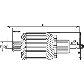 Startér Kotva, startér HC-Cargo F 032 230 499