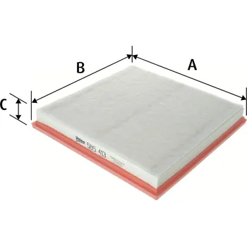 Vzduchový filtr Vzduchový filtr VALEO 585413