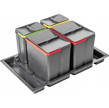 Odpadkový koš Plastový Odpadkový koš GTV 45l antracit