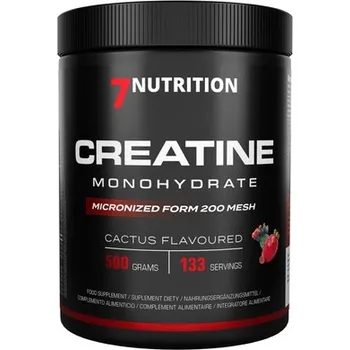 Kreatin 7Nutrition Kreatin Monohydrát 500g kaktus (Kaktusová příchuť)