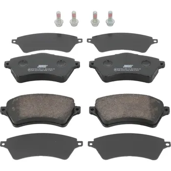 Brzdová destička Sada brzdových destiček, kotoučová brzda JURID 573102J