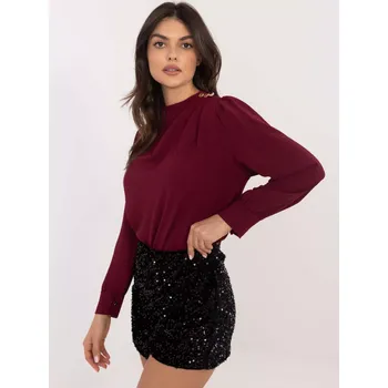 Dámská halenka Halenka MI BZ 278519 1.40 vínová jedna velikost