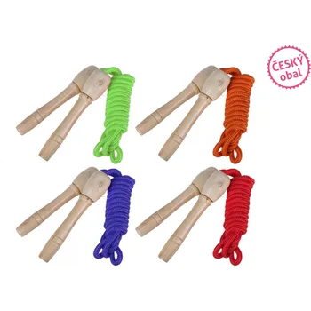 Sport Švihadlo 240 cm dřevěné - Český obal