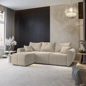 Sedací souprava PRM Rohová sedačka MOKA, 246 cm Barva látky: COSMIC 10