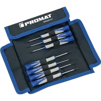 Šroubovák Sada šroubováků pro elektroniku 7dílná, TECWERK 2000828141