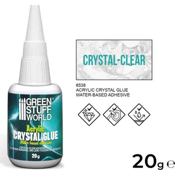 Průmyslové lepidlo Acrylic Crystal Glue – akrylové lepidlo na čiré díly (20 g)