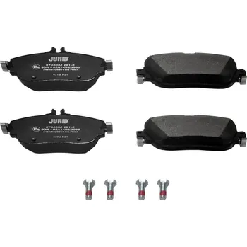 Brzdová destička Sada brzdových destiček, kotoučová brzda JURID 573403J