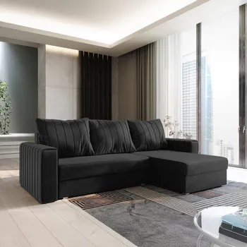 Sedací souprava PRM Rohová sedačka KARL, 236 cm Roh sedačky: Pravý roh, Barva látky: KRONOS 07