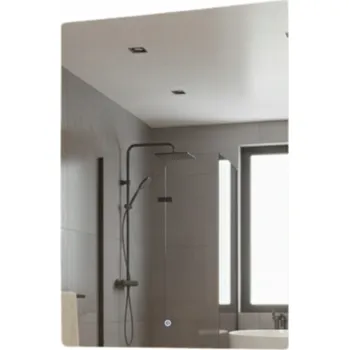 Zrcadlo Zrcadlo LED Horizon | Dotykový spínač | 40x40 cm | Teplá bílá 3000K Vyrobeno v PL