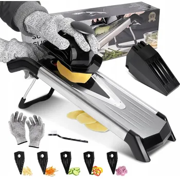 Struhadlo NASTAVITELNÉ STRUHADLO NA ZELENINY KRÁJEČ MANDOLÍNA 5V1