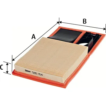 Vzduchový filtr Vzduchový filtr VALEO 585154