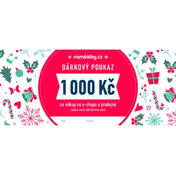 Tělový krém Dárkový poukaz 1 000 Kč