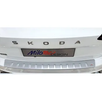 Tuning Kryt nákladové hrany Škoda Superb IV Liftback 2024- stříbrný matný | Milotec
