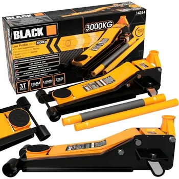 Hever Hever Black nízkoprofilový 3000 kg 75-510 mm 32 kg