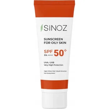 Opalování Sinoz - Opalovací krém pro mastnou pleť SPF 50+ UVA/UVB P++++, 50 ml