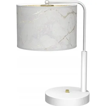 Lampička Noční lampa SENSO bílá/zlatá E27 MLP7310 Milagro