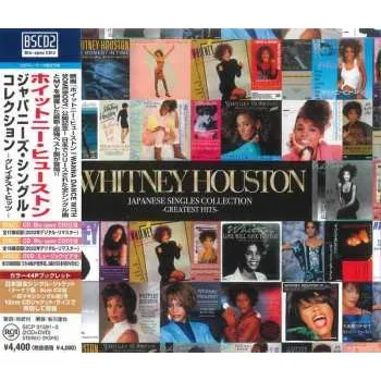 2CD/DVD Whitney Houston: Japanese Singles Collection -Greatest Hits- 2025 Blu Spec CD2 Mpeg Dolby Digital Region 2