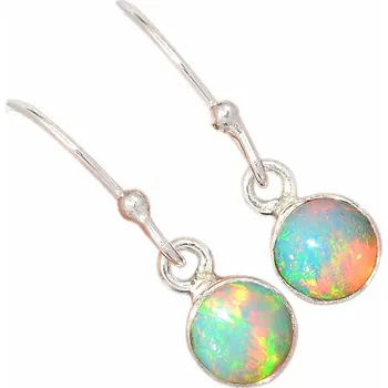 Náušnice Opál etiopský náušnice stříbro Ag 925 E530 0,5 cm, 1,6 g