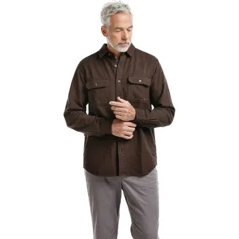 Pánská košile Bushman košile Yura dark brown XXXL